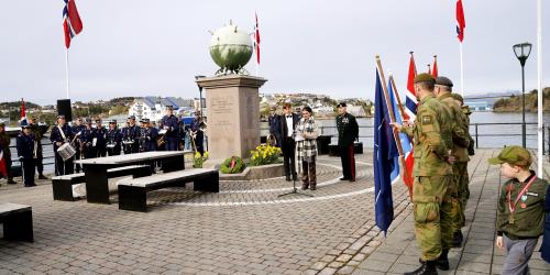 8 mai markering Kristiansund