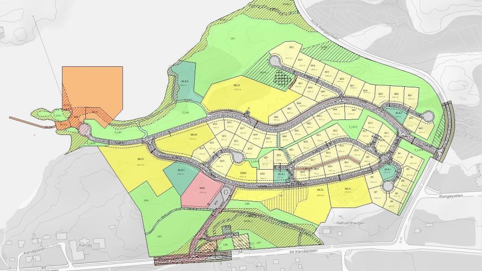 Lenke til artikkel: Offentlig ettersyn av forslag til endring av reguleringsplan Kårvåg boligfelt