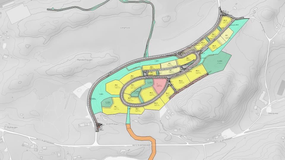 Lenke til artikkel: Melding om vedtak - endring av reguleringsplan for Steinsvikhøgda boligfelt